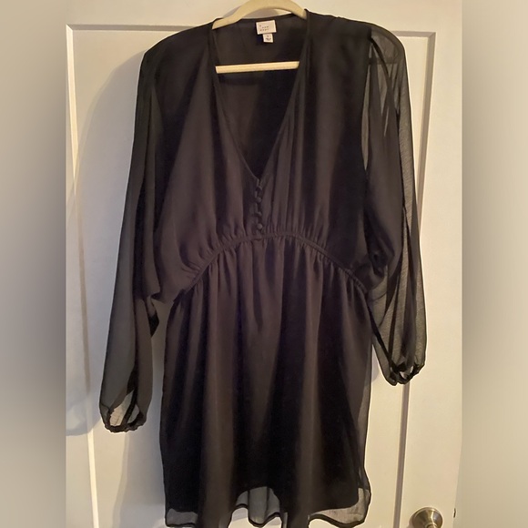 A New Day Long Sleeve Mini Dress - Picture 3 of 3